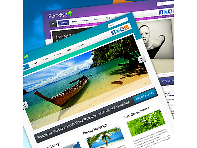 汉化主题—Paradise高级商务企业主题